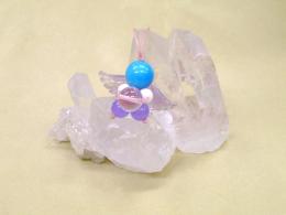 天使ストラップ　心ちゃん