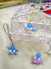 天使ストラップ　心ちゃん